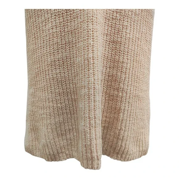 Madewell Monterey Sweater Tank Top Peach Pink Slouchy Knit Cotton Blend Size XL - Picture 6 of 9